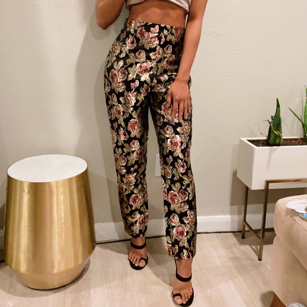Revolve | About Us Lani Brocade Pants